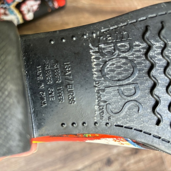 BOPS by Beehive CowGirl Up Western Heeled Rain Boots Women’s Size 7 - Picture 11 of 13